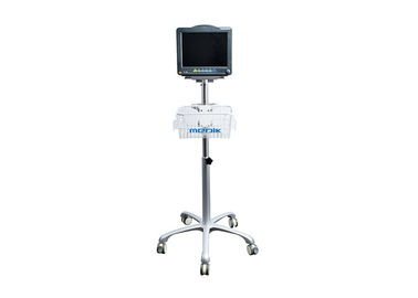 Supporto cardiaco del monitor paziente della gamba della lega di alluminio 5 con il canestro