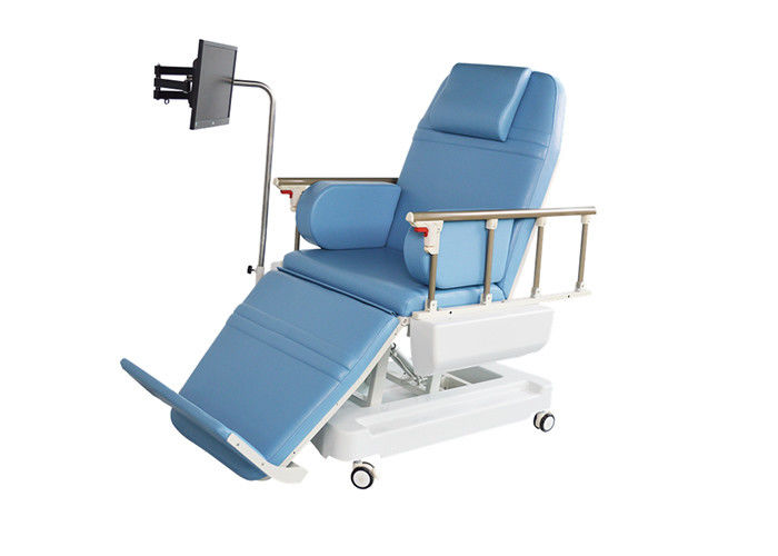 Sedie automatiche di dialisi, sedia elettrica del disegno del sangue con la posizione del letto piano