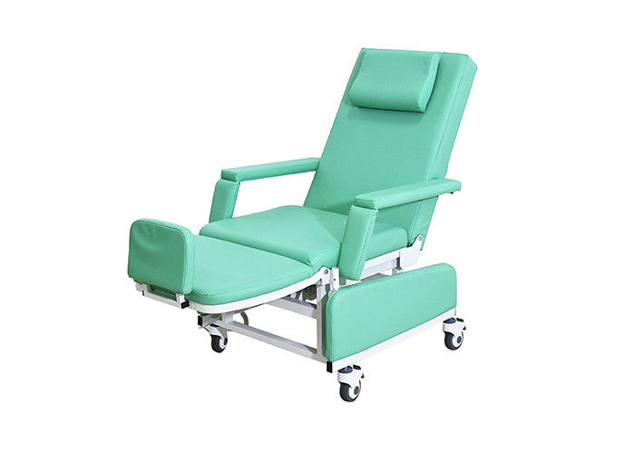 Il CPR dell'ospedale funziona poggiacapo regolabile della sedia elettrica paziente di emodialisi