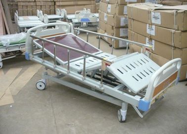 Quattro letto manuale dell'ospedale trattato anti ruggine ICU delle manovelle con la funzione di CPR