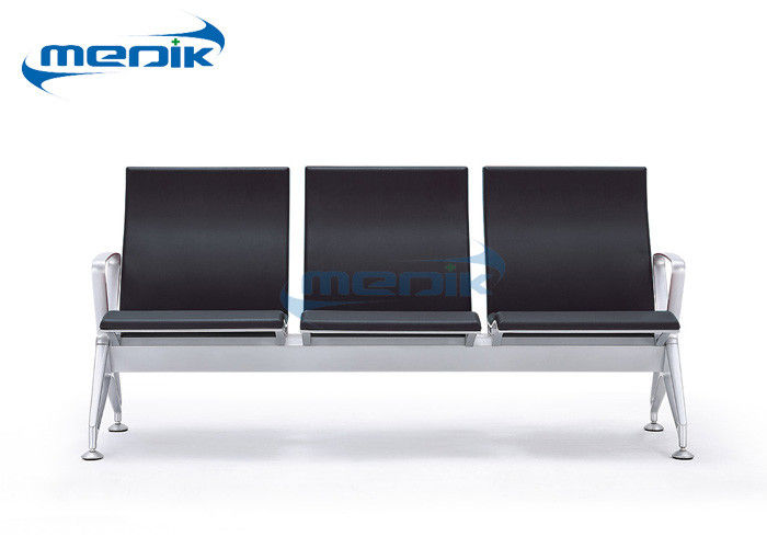 3 - Trave incrociata d'acciaio delle sedie mediche della sala di attesa di Seater con rivestimento del metallo