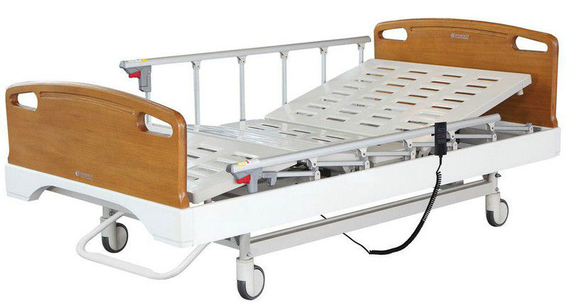 Un letto di ammalato elettrico mobile di 3 di funzione letti della casa di cura per gli handicappati