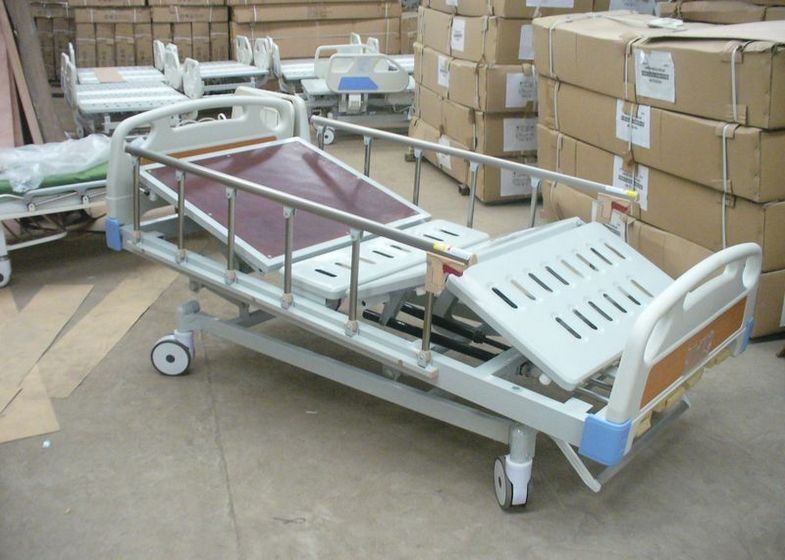 Quattro letto manuale dell'ospedale trattato anti ruggine ICU delle manovelle con la funzione di CPR