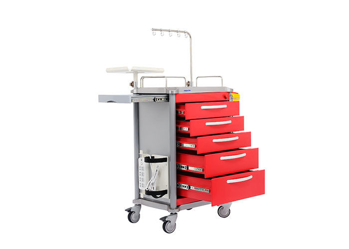 Carrello medico lussuoso di professione d'infermiera dell'ospedale dei carrelli per la consegna della medicina