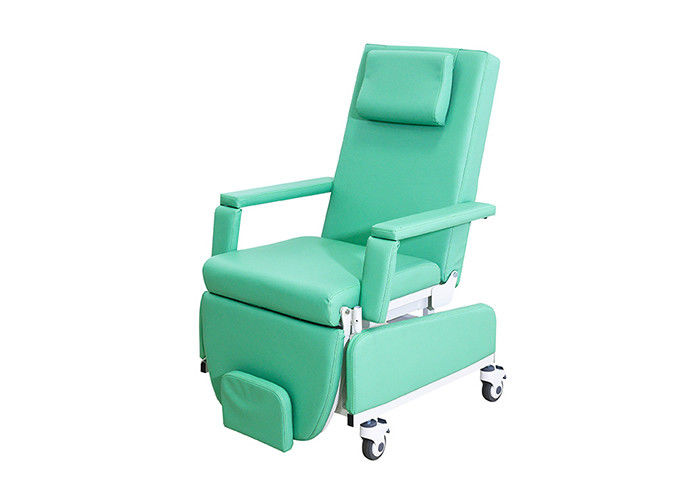 Il CPR dell'ospedale funziona poggiacapo regolabile della sedia elettrica paziente di emodialisi