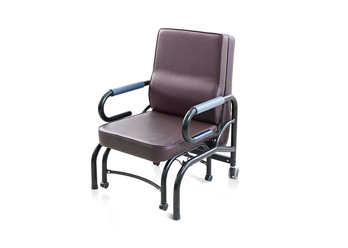 Sedie del Recliner della mobilia del grado dell'ospedale delle macchine per colata continua di ISO13485 50mm con le ruote